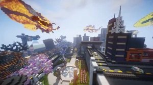 Minecraft Map - CyberPunk City