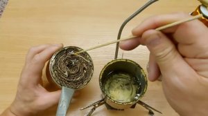 Очень простая печка в теплицу. Из консервной банки и двух вёдер своими руками