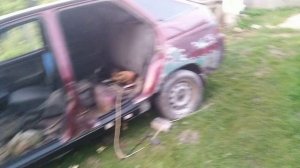ваз 2112 гнилой некуда варю порог полуавтоматом и порошковой провалкой