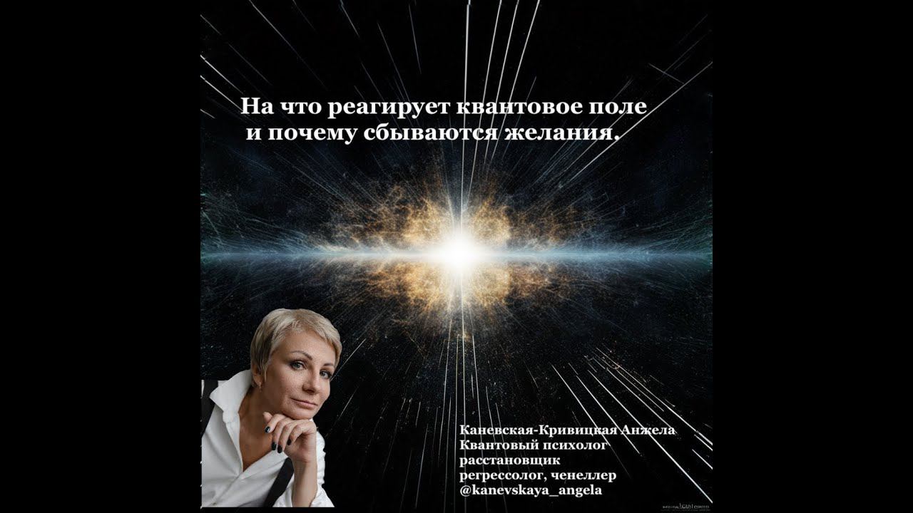 На что реагирует квантовое поле и почему желания сбываются