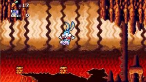 Игры Sega.Tiny Toon Adventures (yDot) часть 5 - Лавовый подъем