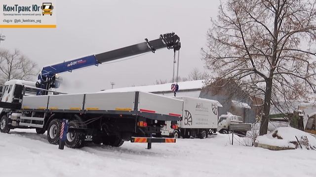 Обзор крана-манипулятора Dong Yang 2036 на базе Daewoo Novus 6x4