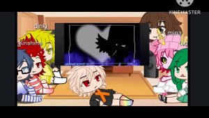 mha react to terrence afton = izuku afton / au / blood warning / no ships / gacha nox