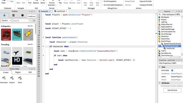 GET HUMANOIDROOTPART CASSC WALKTHROUGH PART 3 2023 ROBLOX STUDIO LUA SCRIPTING TUTORIAL [WORKING] смотреть онлайн