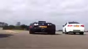 Бугатти Вейрон против БМВ М3 00 30