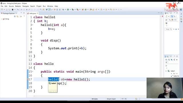 #28 Parameterized Constructor in Java with Example | Type of Constructors | CORE JAVA | Hindi
