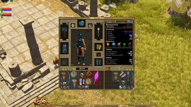 Titan Quest AE Champion playthrough lvl 17 pt.1 [still on the way to Athens] смотреть онлайн