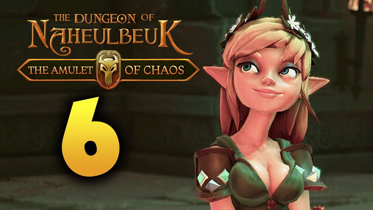 Пошаговая РПГ The Dungeon Of Naheulbeuk: The Amulet Of Chaos - прохождение часть 6 (сложность макс)