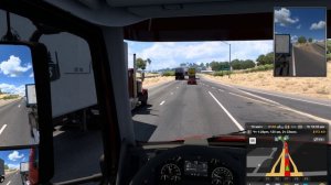 Рейс Фресно-Лос-Анджелес, Новый водитель. American Truck Simulator 8