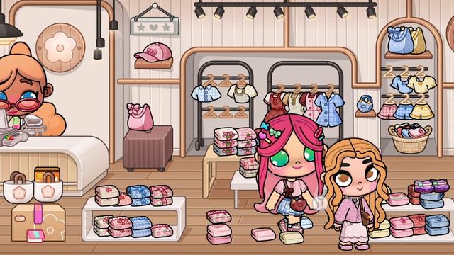 Новая одежда в аватар ворлд!!! 😍Обновление в магазине Цветочной моды🌸🌼🌺 смотреть онлайн