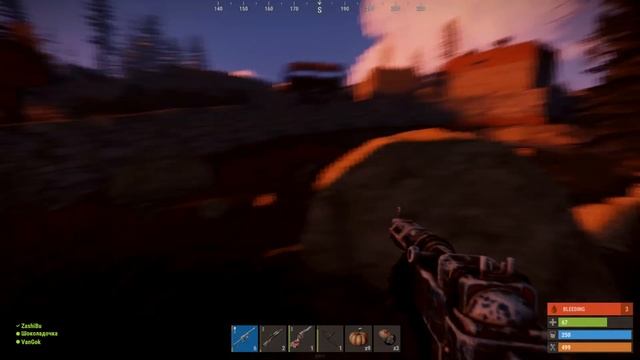 Как довести огромный клан до рейда в Rust/Раст смотреть онлайн