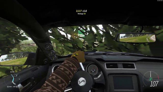 Forza Horizon 4 - 2012 Shelby 1000 - Car Show Speed Jump Crash Test . 4K 60fps. смотреть онлайн