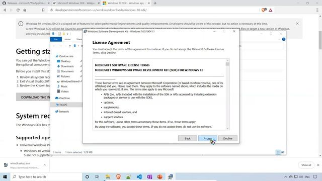 7. WinAppDriver Tutorial | How to Install Windows SDK in Windows 10 смотреть онлайн