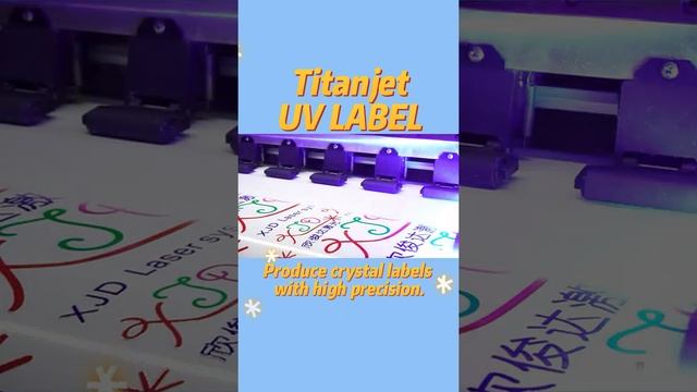 High speed large format digital UV transfer label printer,inkjet crystal film cold transfer printer