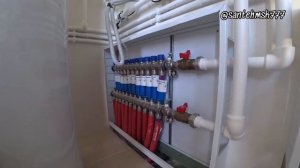 Котельная для Дома Площадью 270 кв м 2 котла газ и электро резервный