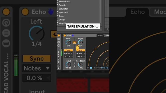 Ableton Tips You Need 🔥 Part 7 ✅ The Stock Echo Plugin 💯