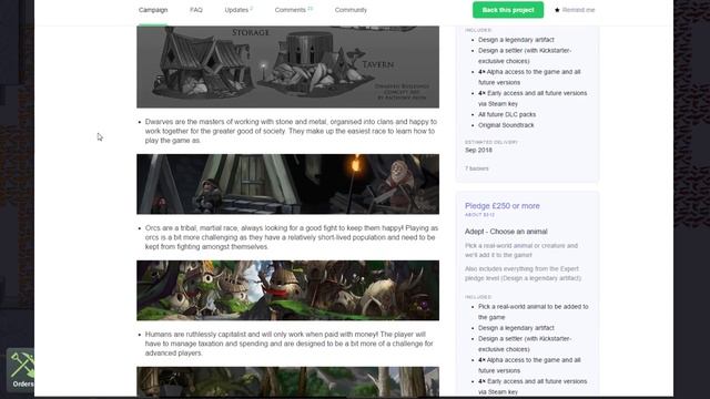 King Under The Mountain - (Fantasy RimWorld / Dwarf Fortress Kickstarter Game) смотреть онлайн