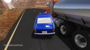 Crazy Police Chases #96 - BeamNG Drive Crashes