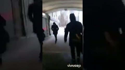 Переход со станции Электрозаводская (3) на Электрозаводская (15)