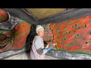 декор стен.  мастер  Лена.