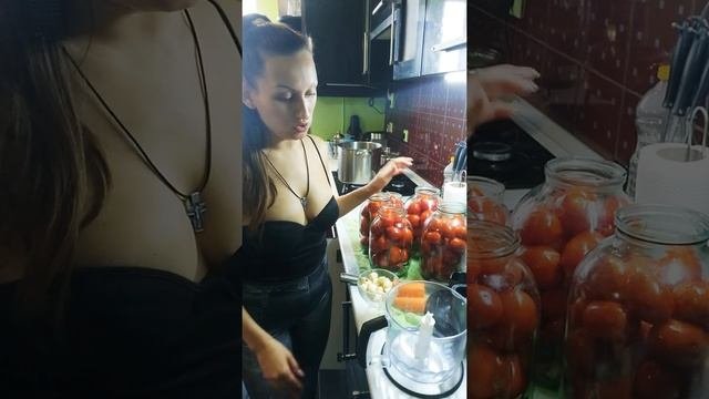 Квашеные помидоры в банках,как бочковые??они Вас Покорят навсегда! вкусные#квашеныепомидоры#соления