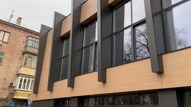 Фасад HPL+АКП смотреть онлайн