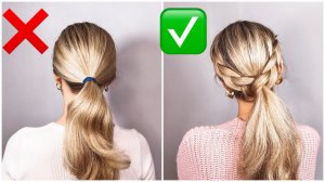 И просто, и быстро! Прическа на каждый день за 5 минут  Easy everyday 5 minutes hairstyle