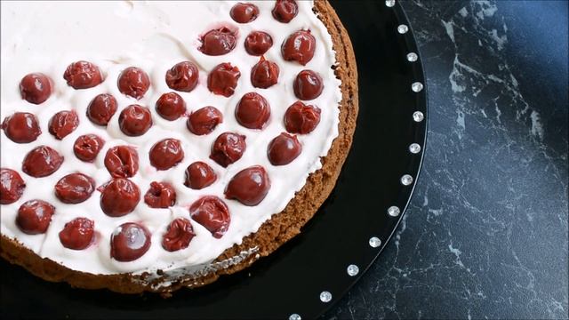Торт Шварцвальдский Черный лес Пьяная вишня