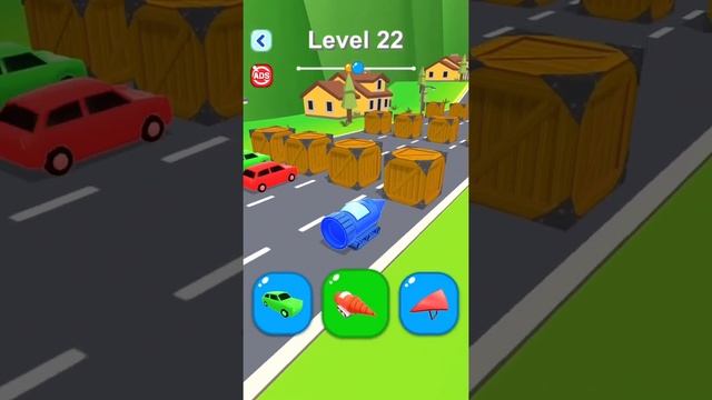 SHAPE SHIFTING game FUN CAR RACER ??? Gameplay All Levels Walkthrough iOS, Android New Game 3D Apps