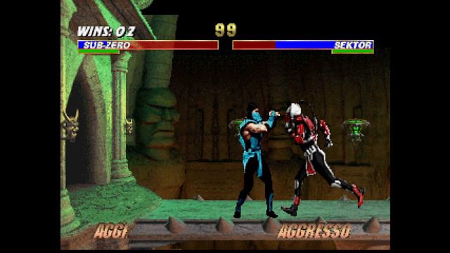 Nintendo 64 Mortal Kombat Trilogy Classic Subzero Playthrough