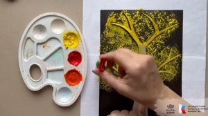 Мастер-класс: нетрадиционные техники рисования «Осеннее дерево»