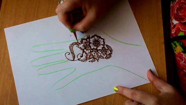 Роспись хной. Мехенди. смотреть онлайн