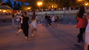 Самба - Open air - Бальные танцы в Парке Горького, Москва, 14 августа 2018