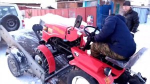 Минитрактор Русич Т-12 - доставка клиенту! г.Кемерово