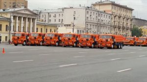 Парад городской техники  11 сентября 2016 года