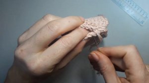 Повязка спицами на голову с бантом|Мастер класс