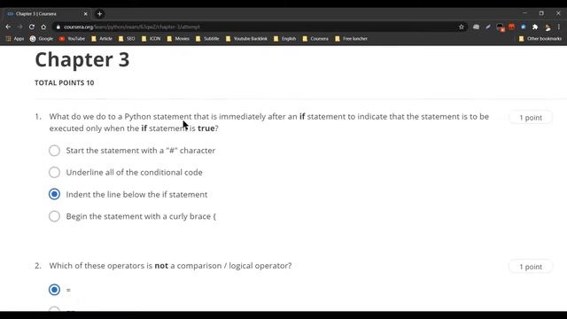 Coursera Programming for Everybody (Getting Started with Python) Answers for all weeks