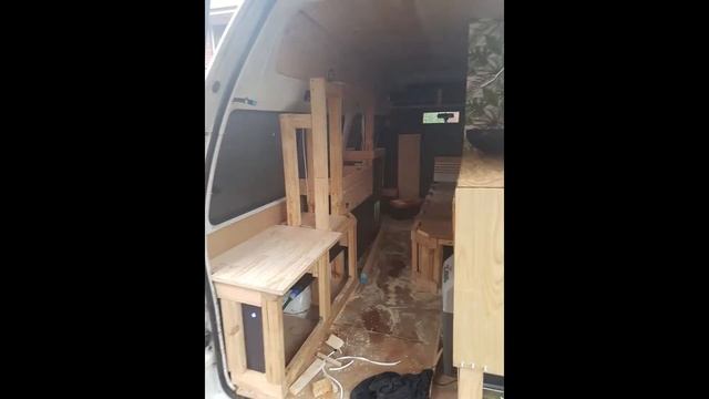 Full Campervan Conversion - 1984 Nissan Urvan смотреть онлайн