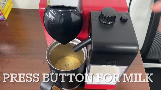 Nespresso Machine Cleaning Milk Frother button смотреть онлайн