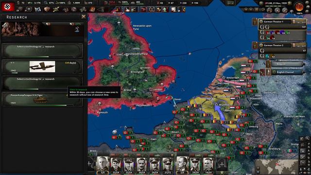 Hearts of iron 4 - German Reich - Darkest hour part 8 смотреть онлайн