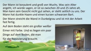 Auf dem Bild sehe ich    Wohnungsrenovierung