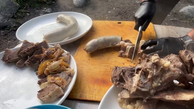 МЯСО И ТЕСТО ! БЕШБАРМАК В КАЗАХСТАНЕ -КАК ЕГО ГОТОВЯТ !  #рецепт #мясо #бешбармак