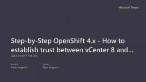 Step-by-Step OpenShift 4.x | How to establish trust between vCenter 8 and OCP-helper VM?