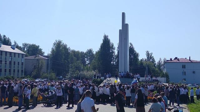 Линейка. Школа 21. Шарья. смотреть онлайн