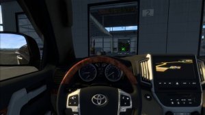 Toyota Land Cruiser 200 ’12 версия 1.4 для Euro Truck Simulator 2 (v1.47.x)