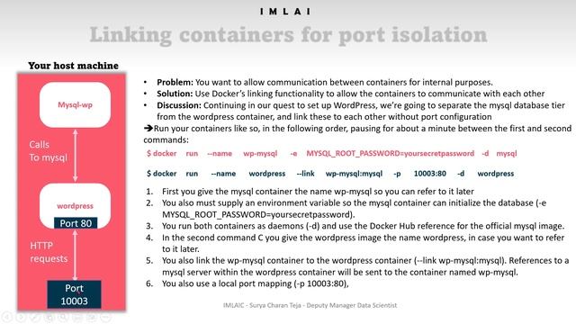 22 linking containers and registries. смотреть онлайн
