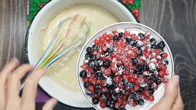 МАФФИНЫ на кефире СО СМОРОДИНОЙ - быстро и вкусно! /Muffins on kefir with CURRANT смотреть онлайн