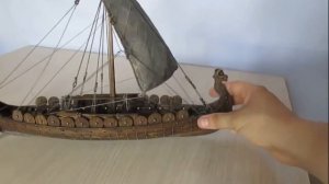 Модель корабля Драккар своими руками