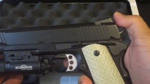 1911 Кольт 45 Кимбер Вориор кастом 11.43мм. 45 Colt Kimber warrior