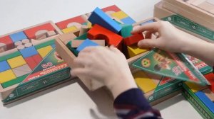 Деревянный конструктор для развития детей "Конструктор" от компании Престиж-Игрушка